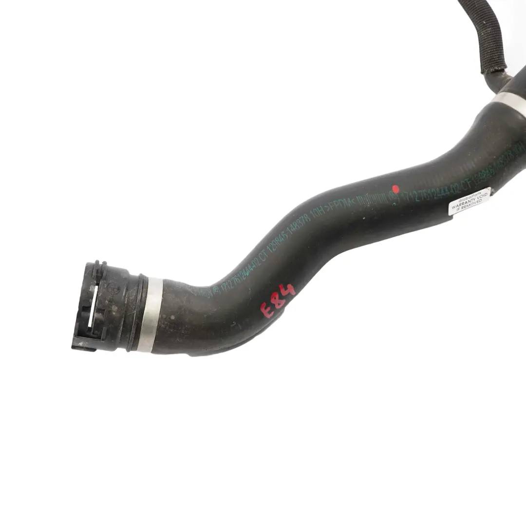 BMW E84 N20 Moteur essence Radiateur Conduite d'eau de refroidissement - SKU 7612444 - Numéro de pièce 7612444