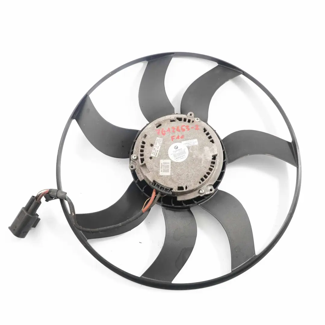 Radiator Fan BMW F01 F10 F11 F12 F13 Engine Cooling Shroud Motor  - SKU 7612453-2 - Part number 7612453