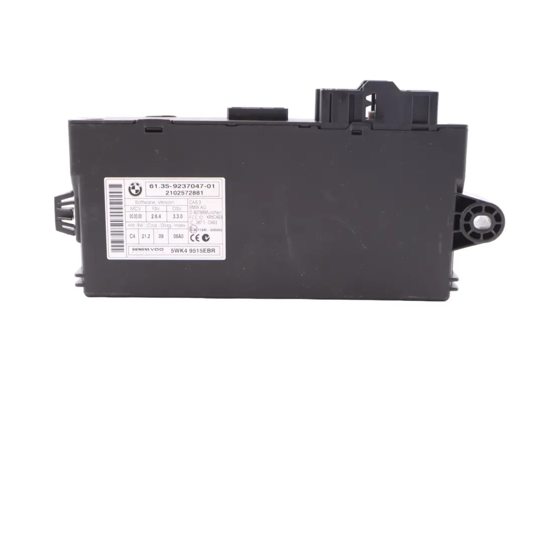 BMW E90 E91 LCI E92 E93 325i N53 218HP ECU Kit DME CAS3 + Key Manual - SKU 7612455-1 - Part number 7612455