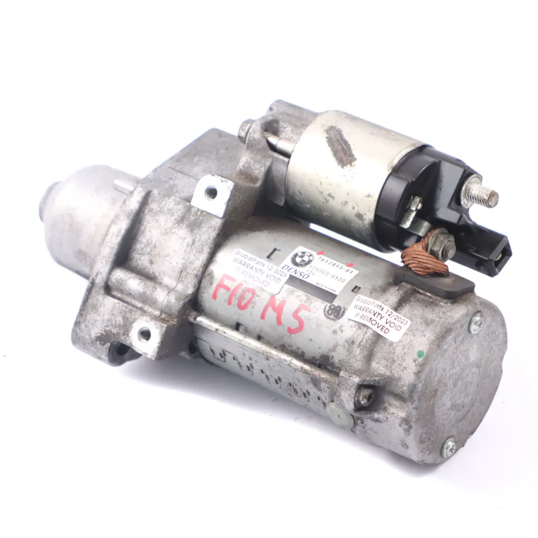 Starter Motor 428000-8530 12V to BMW F10 M5 F12 F13 M6 F07 X5 F15 with Part number 7612815 BMW F10 M5 F12 F13 M6 F07 X5 F15 Starter Motor 428000-8530 12V - SKU 7612815 - Part number 7612815
