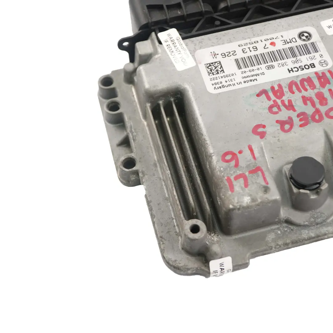 Mini R55 R56 R57 LCI N18 1.6 184HP ECU Unidad De Control DME Manual - SKU 7613226 - Número de pieza 7613226