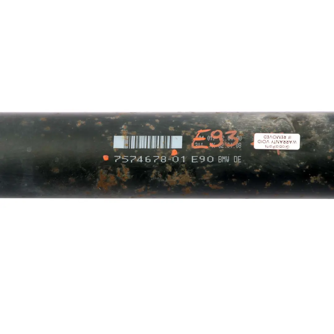 N54 Propshaft Automatic Drive Shaft 7574678 para BMW E90 E91 E92 E93 335i con número de pieza 7614396 BMW E90 E91 E92 E93 335i N54 Propshaft Automatic Drive Shaft 7574678 - SKU 7614396 - Número de pieza 7614396