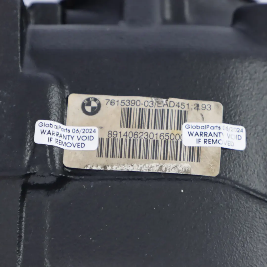 BMW X1 E84 18dX 20dX N47N Essieu Arrière Différentiel 2,93 GARANTIE - SKU 7615390 - Numéro de pièce 7615390