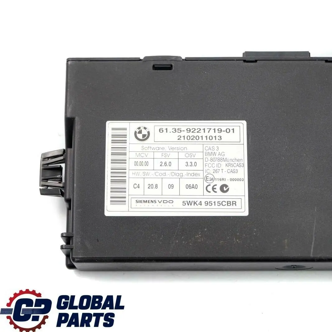 Mini One R55 R56 R57 LCI N16 1.6 Petrol Engine ECU Kit DME + CAS 3 + Key - SKU 7615981-2 - Part number 7615981