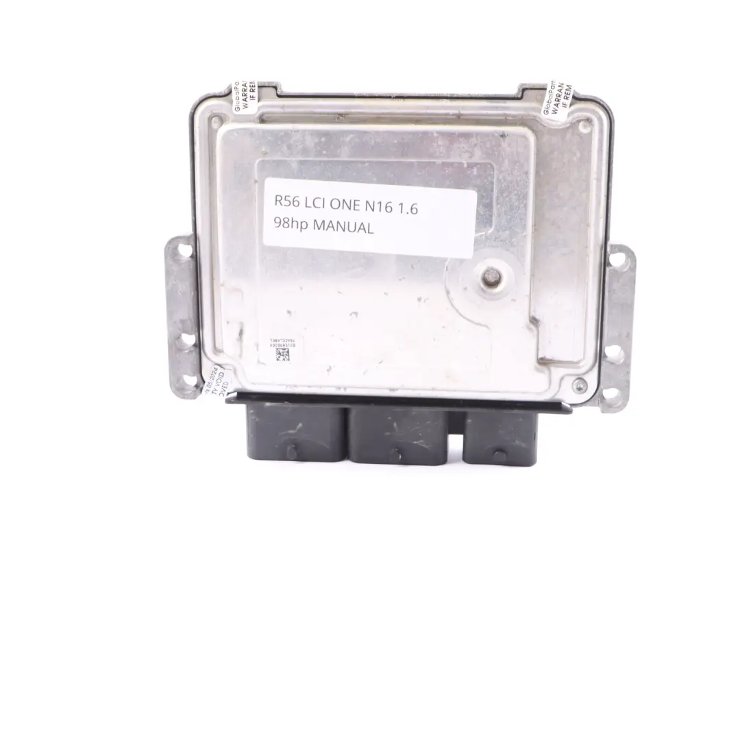 98HP Engine Control Unit ECU DME Manual to Mini One R55 R56 LCI R60 N16 with Part number 7615981 Mini One R55 R56 LCI R60 N16 98HP Engine Control Unit ECU DME Manual - SKU 7615981-3 - Part number 7615981