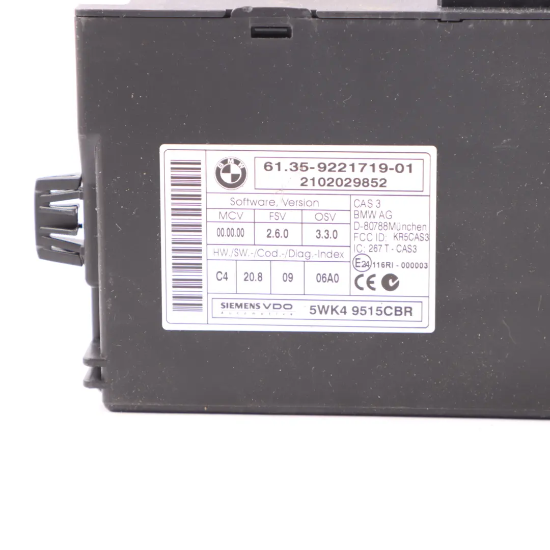 122HP Engine Unit ECU DME 2 Keys CAS3 to Mini Cooper R55 R56 LCI 1.6 N16 with Part number 7615981 Mini Cooper R55 R56 LCI 1.6 N16 122HP Engine Unit ECU DME 2 Keys CAS3 - SKU 7615981-4 - Part number 7615981