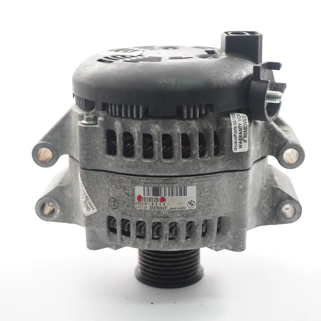  Alternator BMW F20 F21 F30 F31 F36 Petrol N55 Generator 210A - SKU 7616120 - Part number 7616120