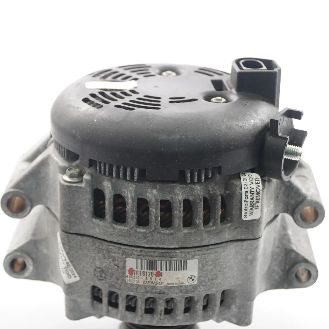  Alternator BMW F20 F21 F30 F31 F36 Petrol N55 Generator 210A - SKU 7616120 - Part number 7616120