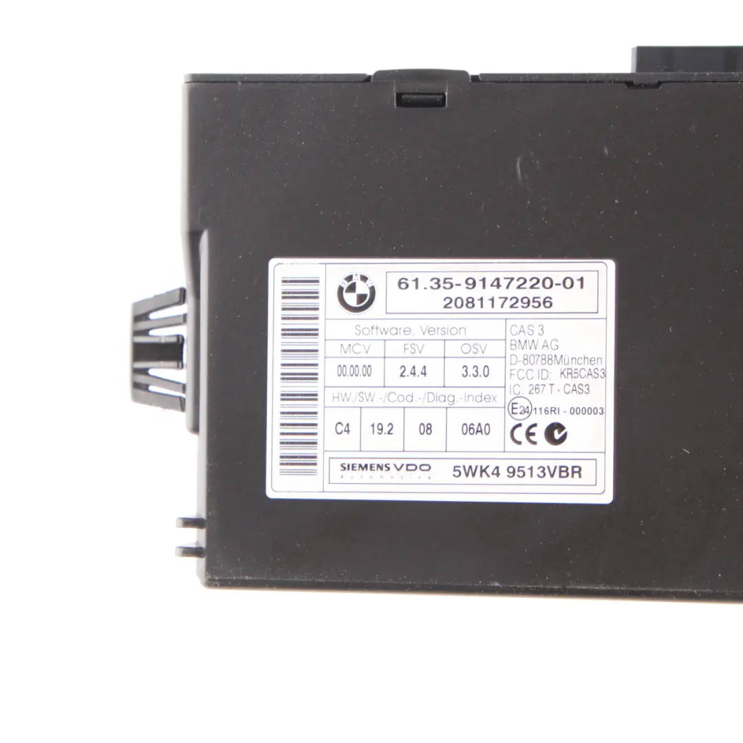 BMW E60 E90 E91 LCI 330i 530i N53 272HP ECU Bausatz DME CAS3 Automatik - SKU 7616431-2 - Teilenummer 7616431
