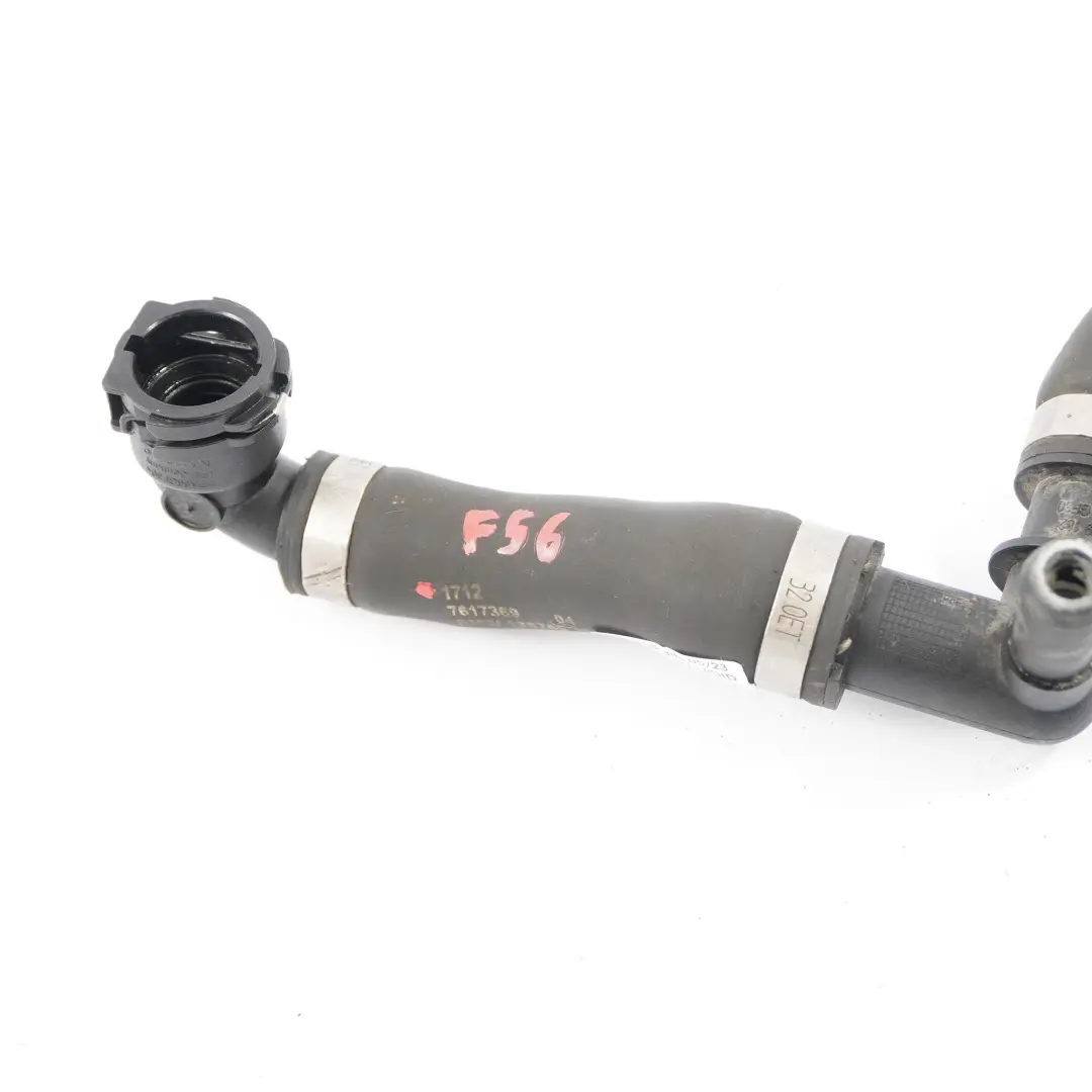 Mini F55 F56 F57 Bomba de refrigerante Turbo Manguera Tubo - SKU 7617369 - Número de pieza 7617369