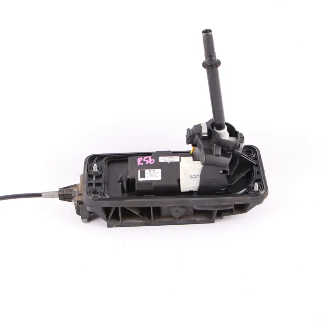Selector R60 Speed Automatic Gearbox Assembly Linkage to Mini R55 R56 Gear with Part number 7617505 Mini R55 R56 Gear Selector R60 Speed Automatic Gearbox Assembly Linkage - SKU 7617505 - Part number 7617505
