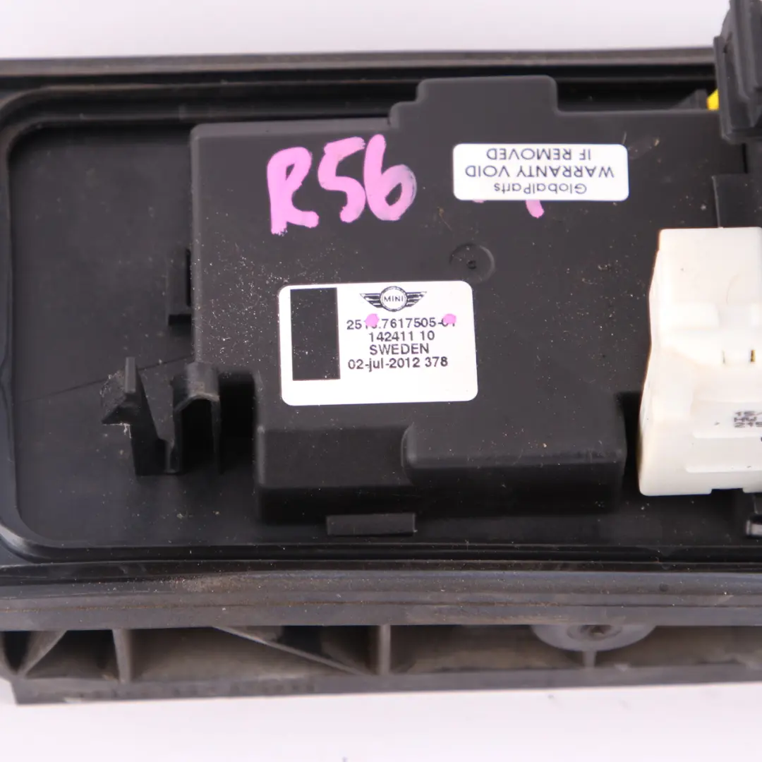 Selector R60 Speed Automatic Gearbox Assembly Linkage to Mini R55 R56 Gear with Part number 7617505 Mini R55 R56 Gear Selector R60 Speed Automatic Gearbox Assembly Linkage - SKU 7617505 - Part number 7617505