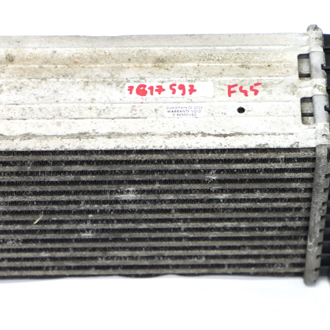 Charge Air Cooler Intercooler Radiator to Mini F55 F56 F57 F60 Petrol with Part number 7600530 Mini F55 F56 F57 F60 Petrol Charge Air Cooler Intercooler Radiator - SKU 7617597 - Part number 7600530