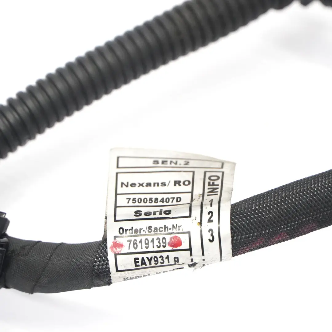 Motor Cableado BMW F10 F11 F30 F31 X1 E84 N20 Loom Módulo Arnés Cable - SKU 7619139 - Número de pieza 7619139