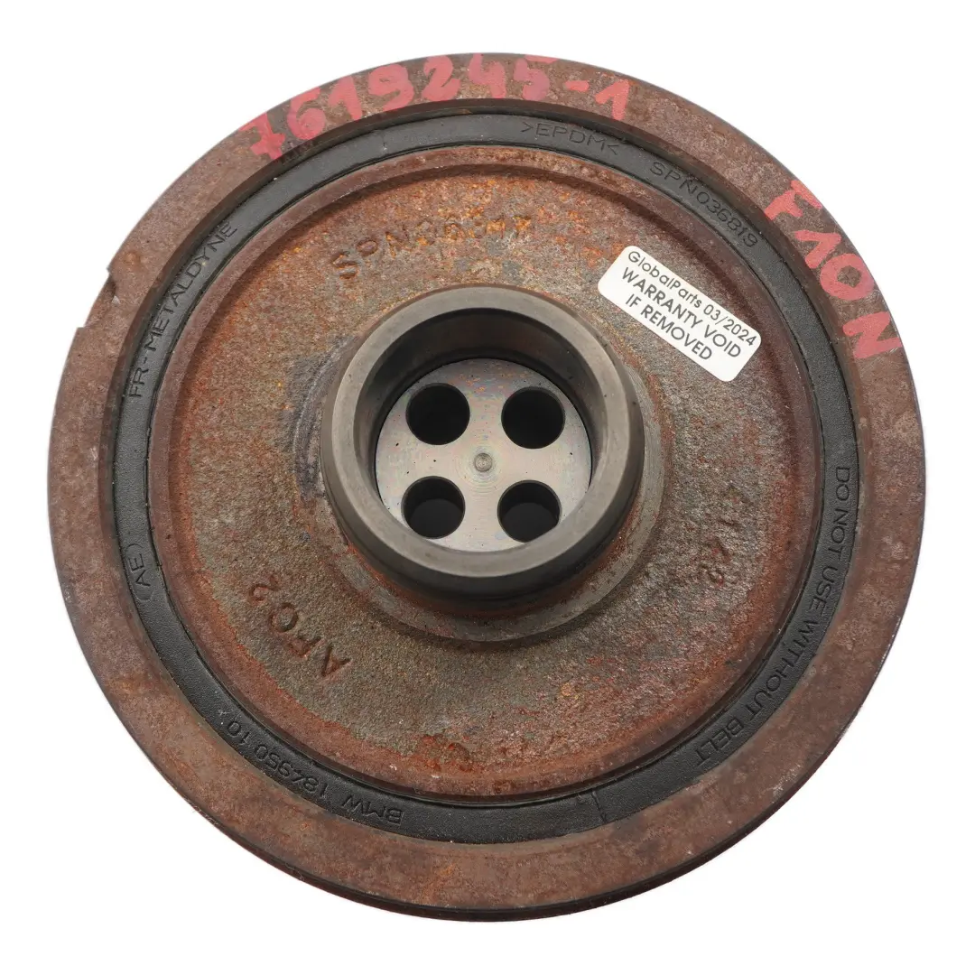 B47 Koło Pasowe Tłumik Drgań do BMW F10 F11 F20 F21 LCI F30 o numerze 7619245 BMW F10 F11 F20 F21 LCI F30 B47 Koło Pasowe Tłumik Drgań - SKU 7619245-1 - Numer Części 7619245