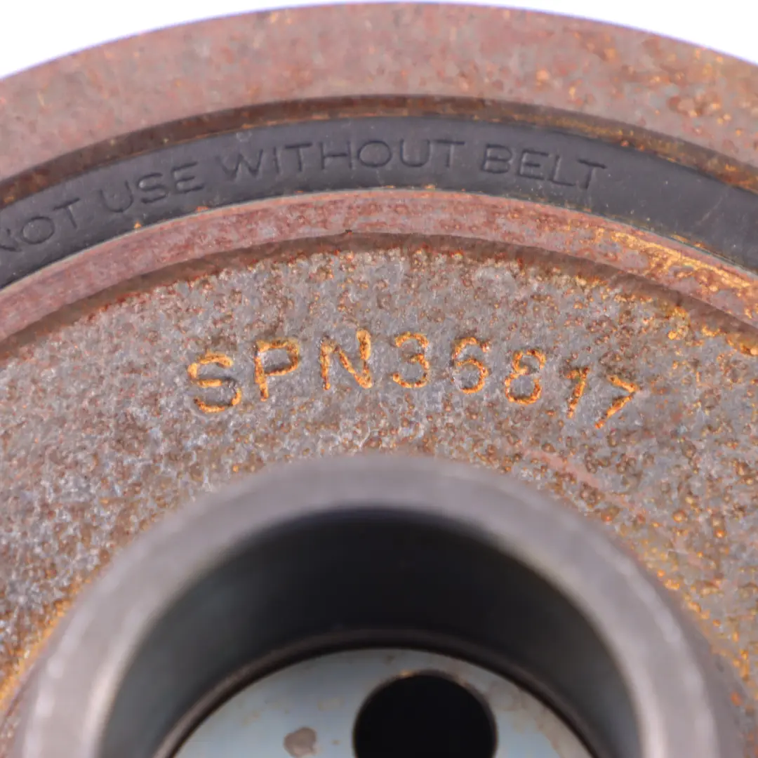 BMW F10 F20 LCI F30 B47 Amortiguador vibraciones diesel Polea cigüeñal motor - SKU 7619245-3 - Número de pieza 7619245
