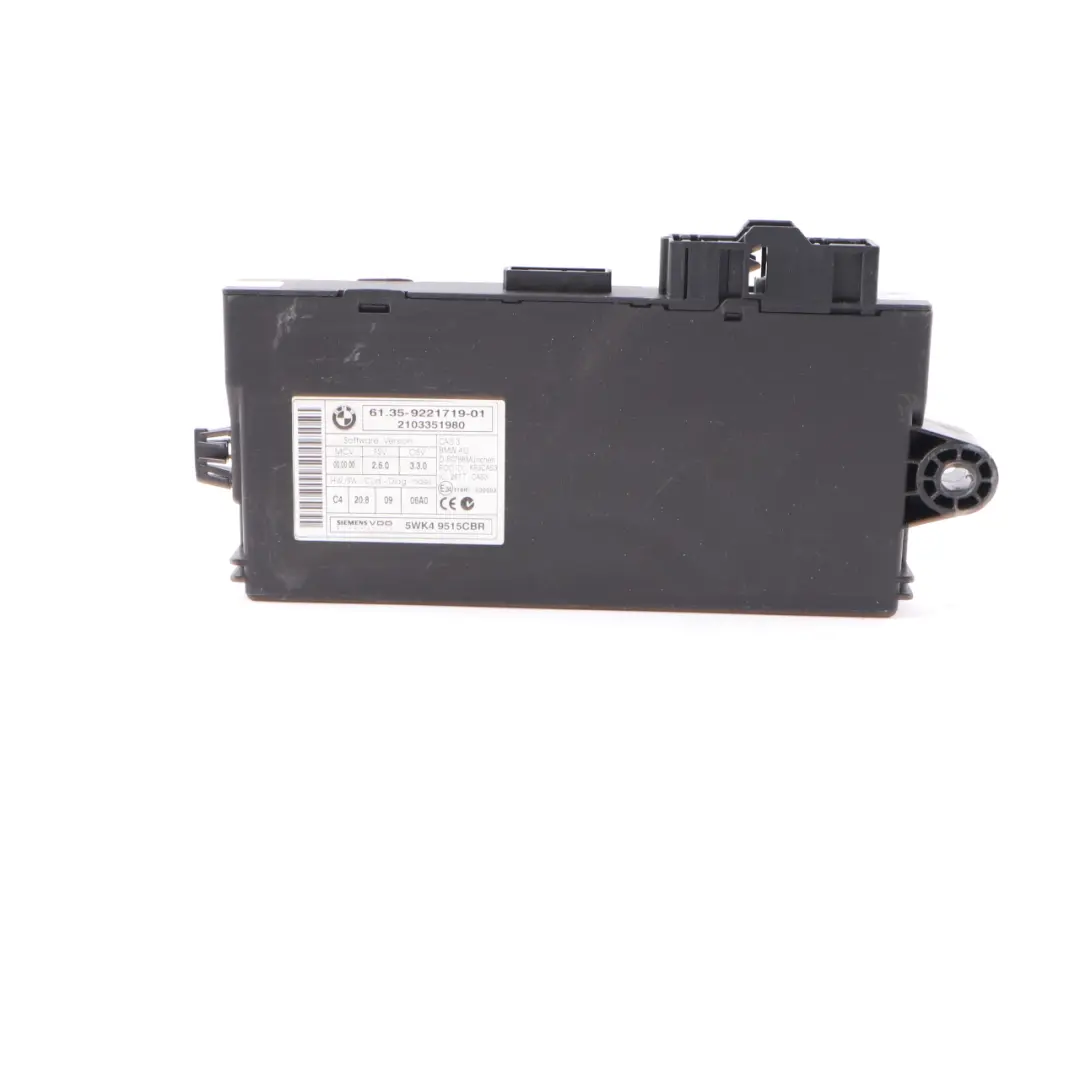 Mini Cooper R56 LCI R60 N16 Engine Control Unit ECU DME CAS3 Key Manual - SKU 7619335-2 - Part number 7619335