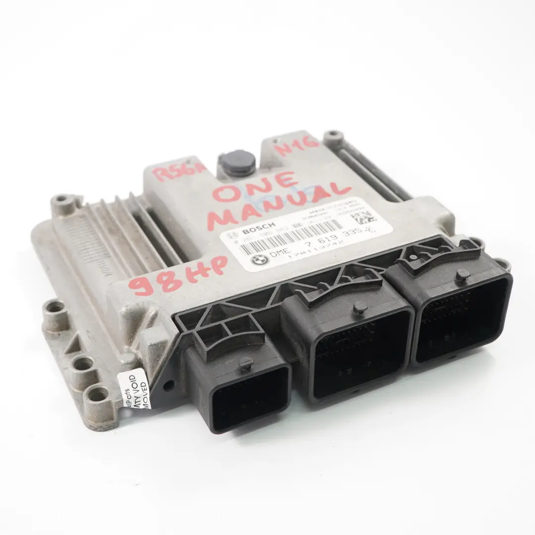 Mini One R56 LCI R60 N16 98PS ECU Steuergerät DME Schaltgetriebe - SKU 7619335 - Teilenummer 7619335