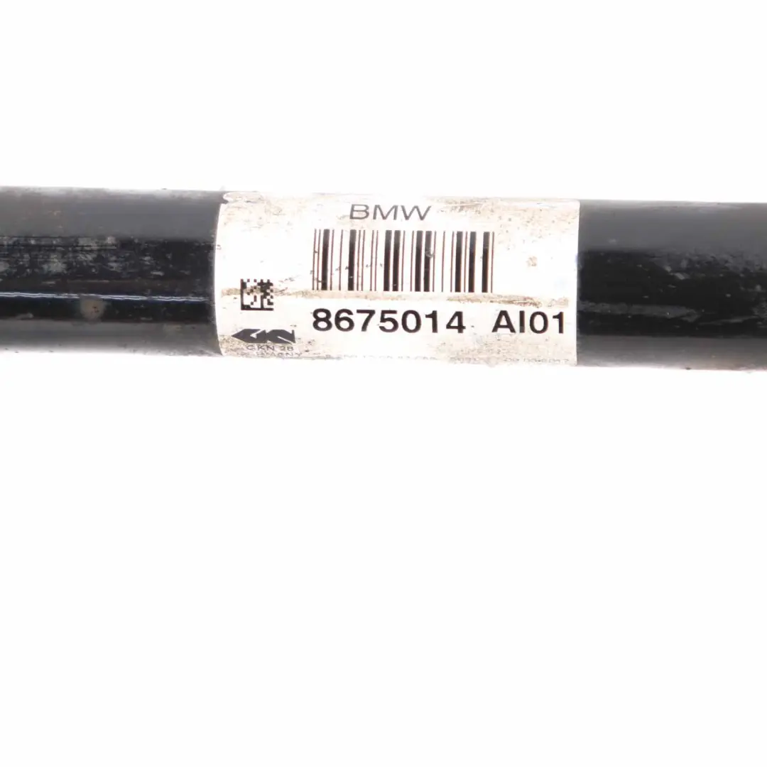Eje Transmisión Salida Delantero Derecho L=910MM 8675014 para BMW X3 F25 X4 F26 con número de pieza 7619658 BMW X3 F25 X4 F26 Eje Transmisión Salida Delantero Derecho L=910MM 8675014 - SKU 7619658 - Número de pieza 7619658