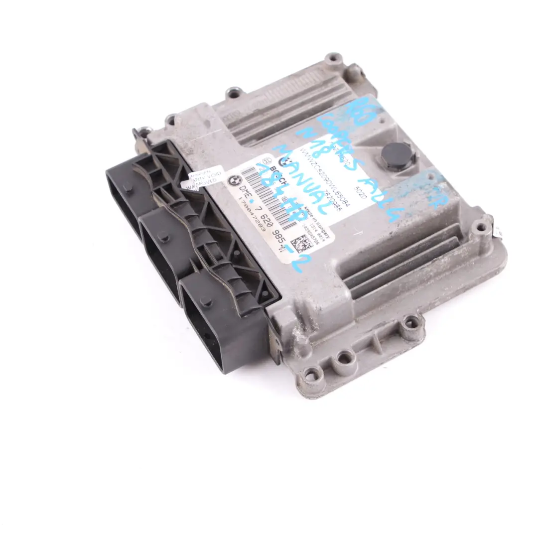 184HP Engine Control ECU Unit DME Manual Mini Cooper S R60 ALL4 N18 1.6 - SKU 7620985-2 - Part number 7620985