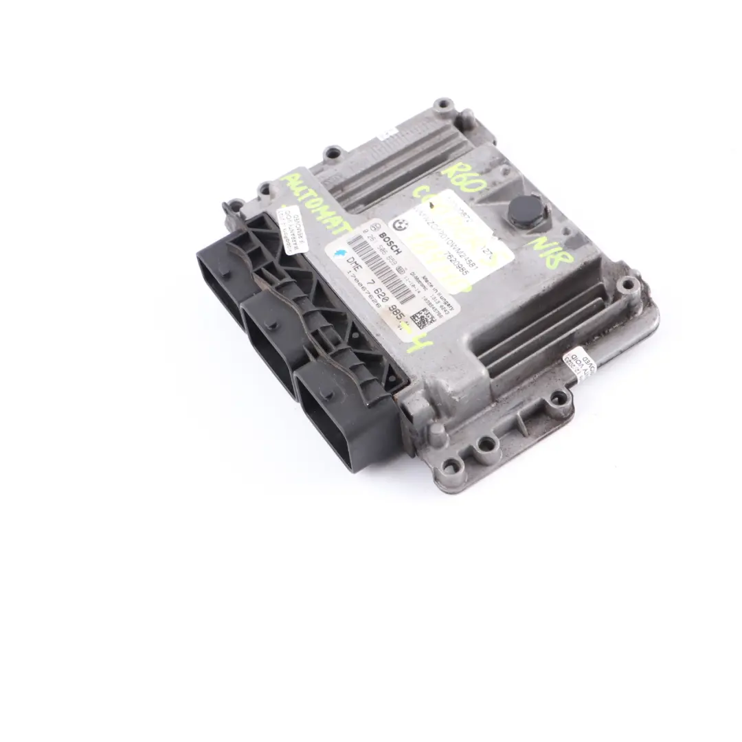 184HP Engine Unit ECU DME Automatic to Mini Cooper S R56 LCI R60 N18 1.6 with Part number 7620985 Mini Cooper S R56 LCI R60 N18 1.6 184HP Engine Unit ECU DME Automatic - SKU 7620985-4 - Part number 7620985