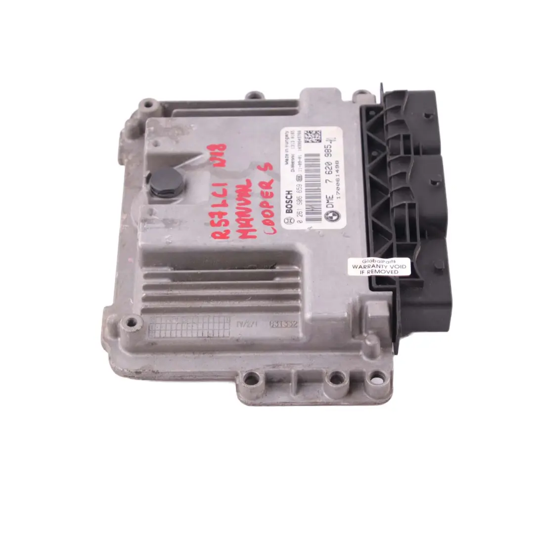 184HP ECU Engine Control Unit DME to Mini Cooper S R56 R57 LCI N18 1.6 with Part number 7620985 Mini Cooper S R56 R57 LCI N18 1.6 184HP ECU Engine Control Unit DME - SKU 7620985 - Part number 7620985