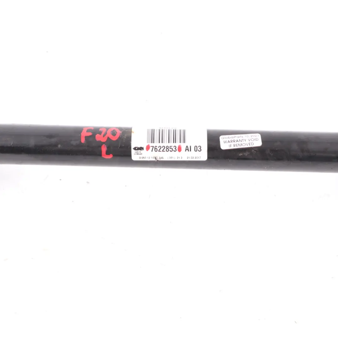 Półoś Zawieszenia Lewa Tylna Lewy Tył D=30mm do Bmw F20 F21 F30 o numerze 7622853 Bmw F20 F21 F30 Półoś Zawieszenia Lewa Tylna Lewy Tył D=30mm - SKU 7622853 - Numer Części 7622853