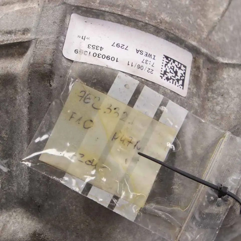 N47N Boîte Vitesses Automatique GA8HP45Z GARANTIE pour BMW F10 F11 520d à propos du numéro de pièce 7623321 BMW F10 F11 520d N47N Boîte Vitesses Automatique GA8HP45Z GARANTIE - SKU 7623321 - Numéro de pièce 7623321