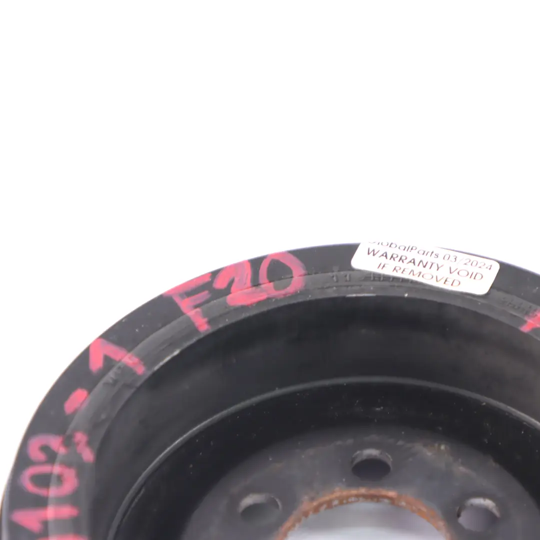 N20 Polea del cigüeñal del motor Rueda transmisión correa para BMW F10 F20 F21 F30 con número de pieza 7624103 BMW F10 F20 F21 F30 N20 Polea del cigüeñal del motor Rueda transmisión correa - SKU 7624103-1 - Número de pieza 7624103