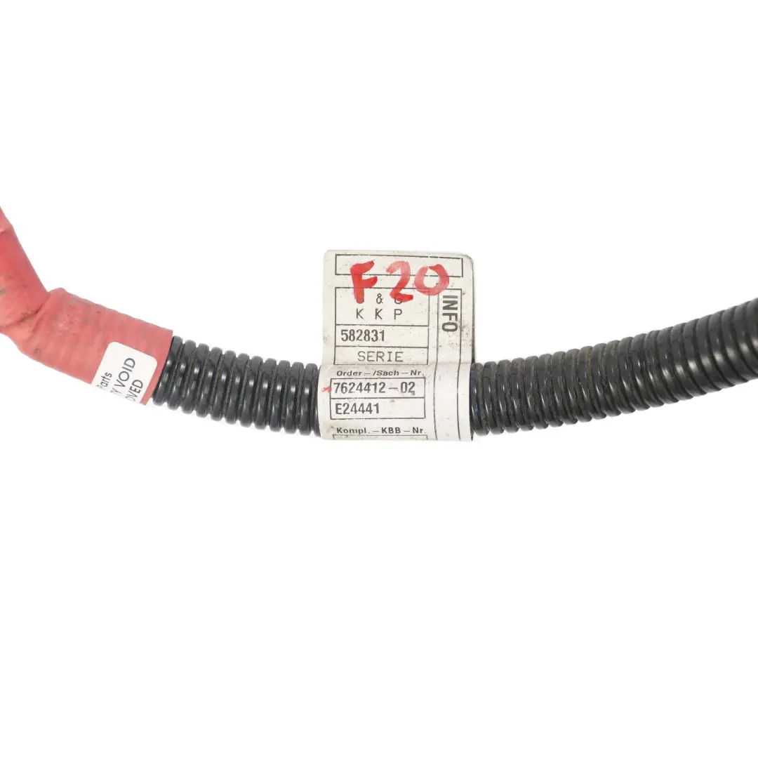 Cable Generateur Demarreur Suspendue B+ pour BMW F20 F21 F30 à propos du numéro de pièce 7624412 BMW F20 F21 F30 Cable Generateur Demarreur Suspendue B+ - SKU 7624412 - Numéro de pièce 7624412