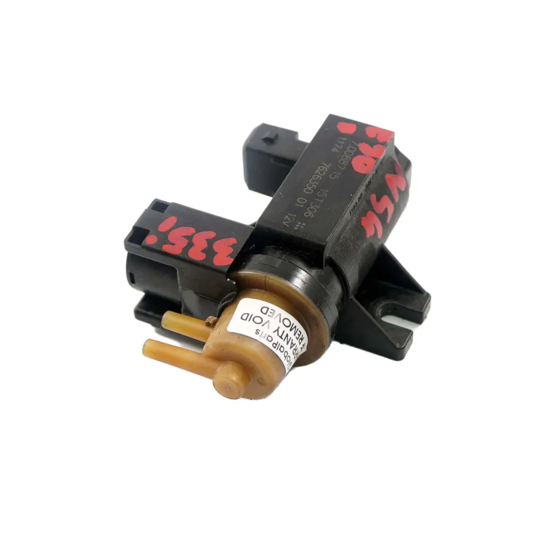 BMW E90 E92 335I F10 550I Turbo Convertitore Pressione Vuoto Solenoide - SKU 7626350 - Numero di parte 7626350