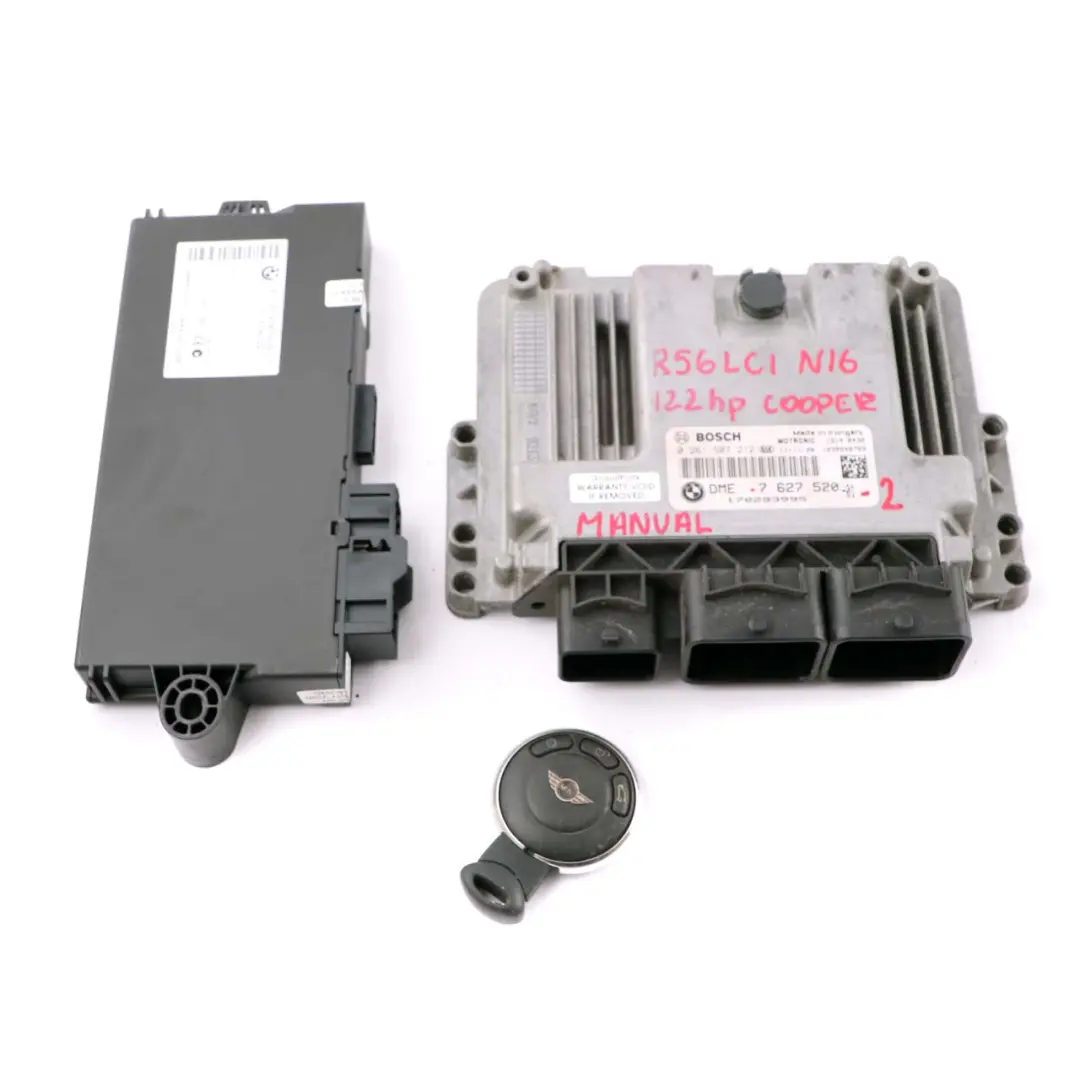 Mini R55 R56 LCI R60 One N16 1.6 98HP Engine ECU DME Manual - SKU 7627520 - Part number 7627520