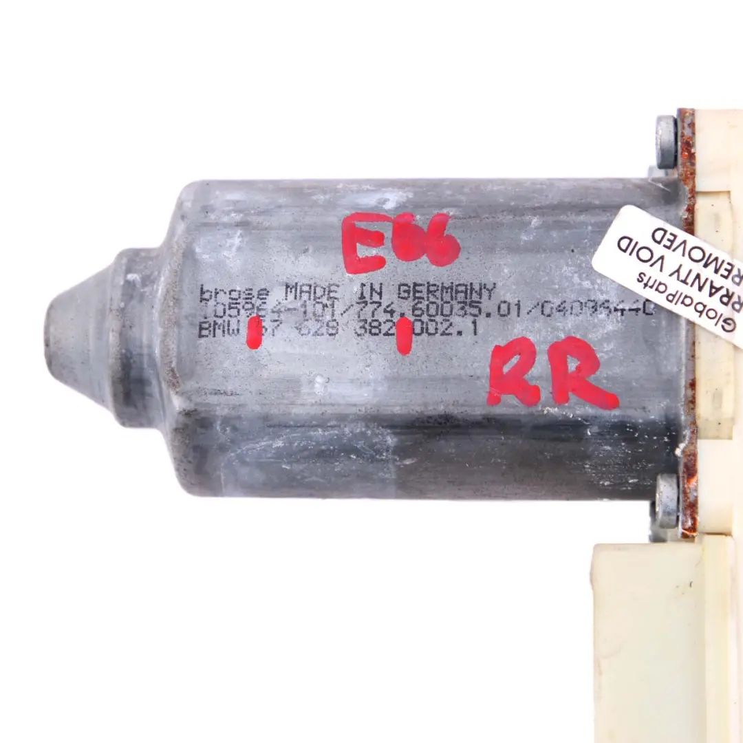 BMW E65 Leve-vitre Electrique Regulateur Arriere Droit - SKU 7628382 - Numéro de pièce 8382002