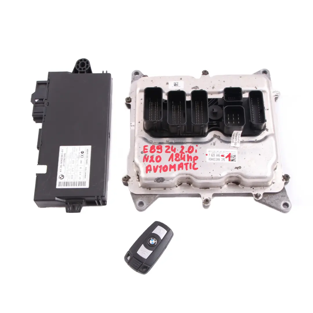 BMW Z4 E89 20i N20 184HP ECU Engine Unit Kit DME CAS3 + Key Automatic - SKU 7629006-1 - Part number 7629006