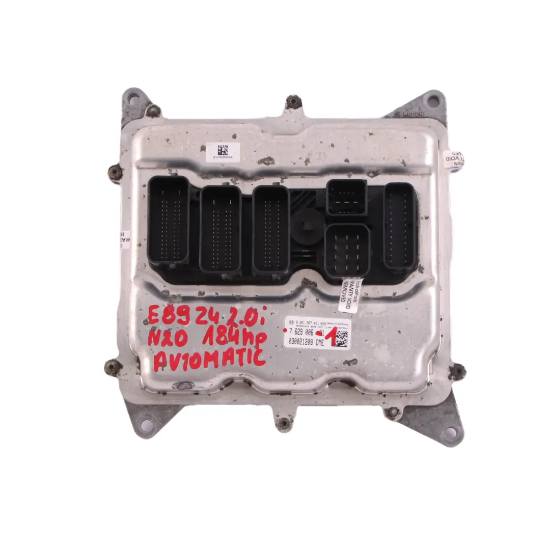 BMW Z4 E89 20i N20 184HP ECU Engine Unit Kit DME CAS3 + Key Automatic - SKU 7629006-1 - Part number 7629006