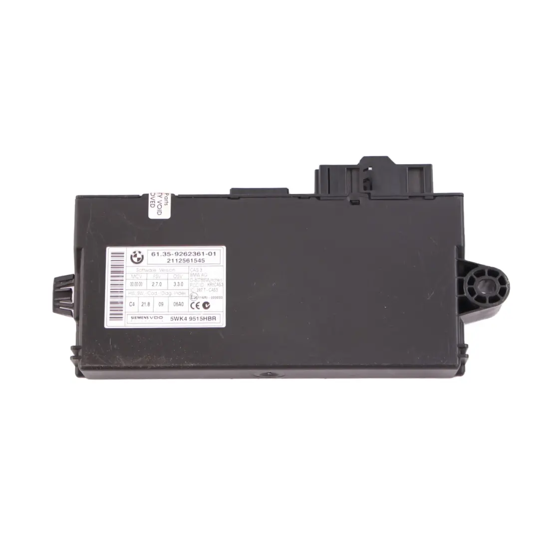 BMW Z4 E89 20i N20 184HP ECU Engine Unit Kit DME CAS3 + Key Automatic - SKU 7629006-1 - Part number 7629006