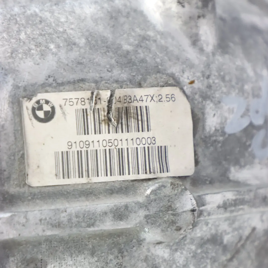 Differential Diff 2,56 Ratio 7578151 WARRANTY to BMW F01 F07 F10 530d 730d Rear with Part number 7630820 BMW F01 F07 F10 530d 730d Rear Differential Diff 2,56 Ratio 7578151 WARRANTY - SKU 7630821 - Part number 7630820