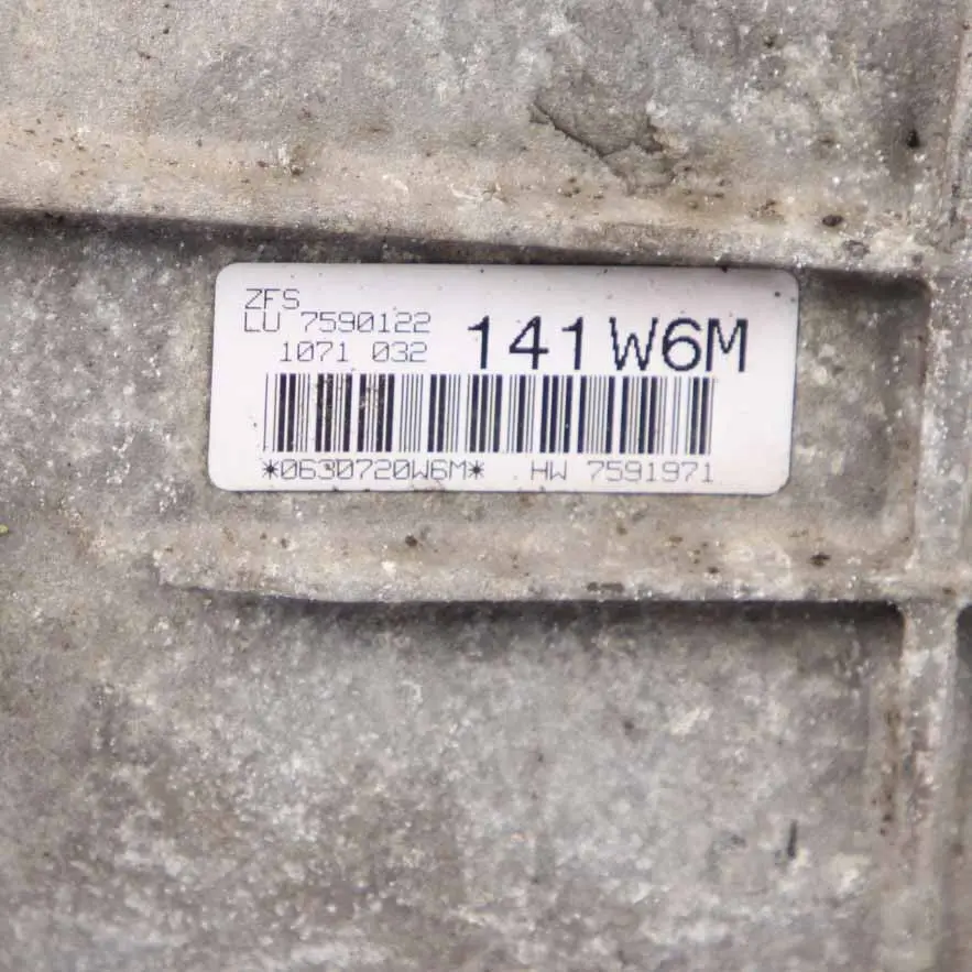Boîte de vitesses automatique BMW E81 E87 LCI E88 123d GA6HP19Z 7590122 GARANTIE pour à propos du numéro de pièce 7630958 Boîte de vitesses automatique BMW E81 E87 LCI E88 123d GA6HP19Z 7590122 GARANTIE - SKU 7630958 - Numéro de pièce 7630958