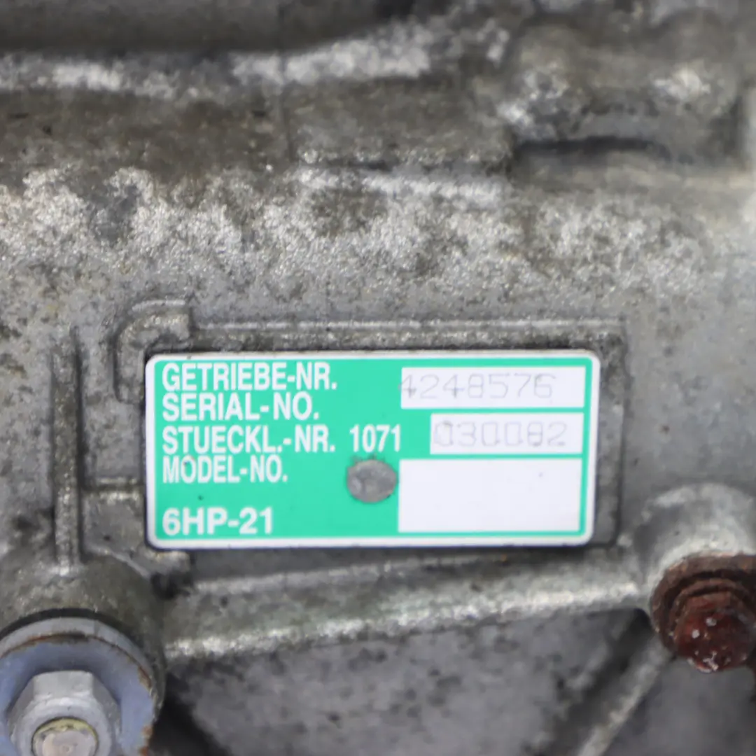 N47N Automatic Gearbox 7601244 GA6HP21Z WARRANTY BMW E90 E91 LCI 320d - SKU 7630967-1 - Part number 7630967