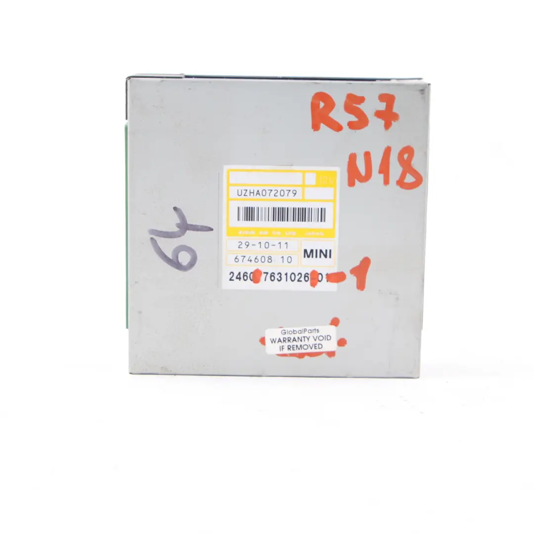 Mini Cooper R55 R56 R57 LCI R60 N47N Automatikgetriebe Steuergerät EGS - SKU 7631026-1 - Teilenummer 7631026