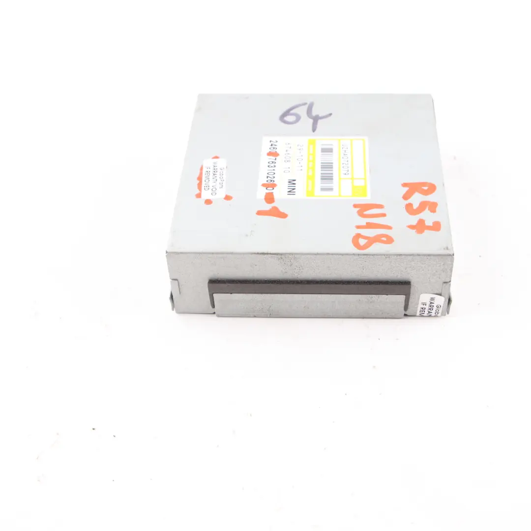 Gearbox Control Unit EGS to Mini Cooper S R55 R56 R57 LCI R60 N18 Automatic with Part number 7631026 Mini Cooper S R55 R56 R57 LCI R60 N18 Automatic Gearbox Control Unit EGS - SKU 7631026-1 - Part number 7631026