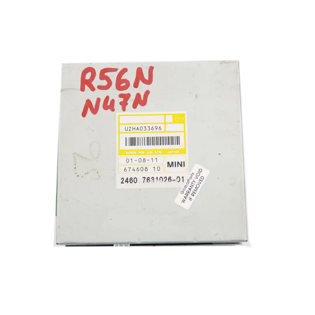 N47N Automatic Gearbox Basic Control Unit EGS to Mini R55 R56 R57 LCI R60 with Part number 7631026 Mini R55 R56 R57 LCI R60 N47N Automatic Gearbox Basic Control Unit EGS - SKU 7631026 - Part number 7631026