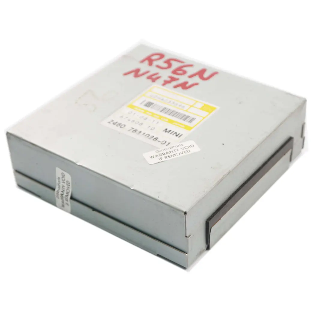 N47N Caja cambios automática Unidad control básica EGS para Mini R55 R56 R57 LCI R60 con número de pieza 7631026 Mini R55 R56 R57 LCI R60 N47N Caja cambios automática Unidad control básica EGS - SKU 7631026 - Número de pieza 7631026