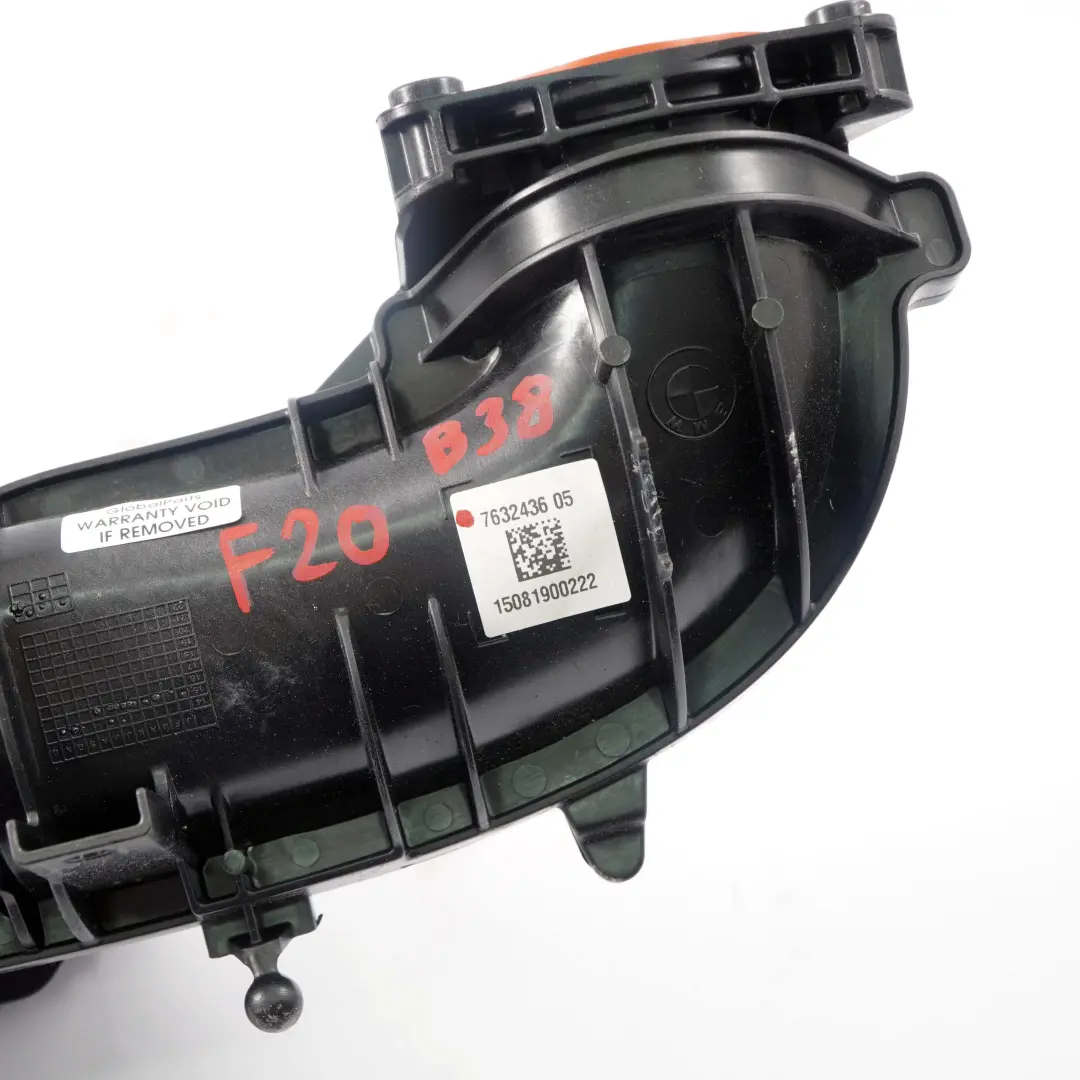 BMW F20 F21 F30 F31 LCI B38 Ansaug Krümmer Luftansaug System AGR - SKU 7632436 - Teilenummer 7632436