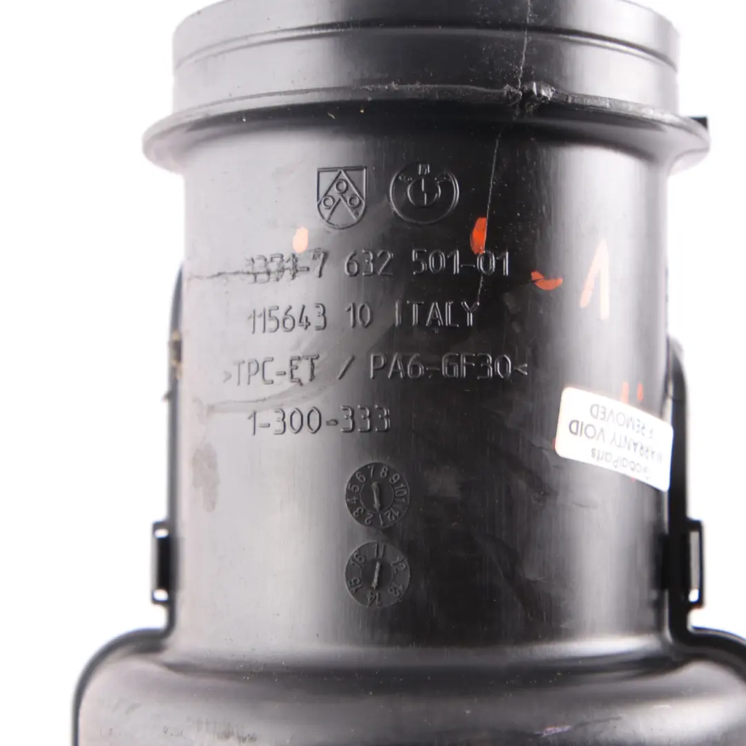 BMW X1 E84 Admisión Conducto Manguera Silenciador Caja Aire N20 Motor Gasolina - SKU 7632501 - Número de pieza 7632501