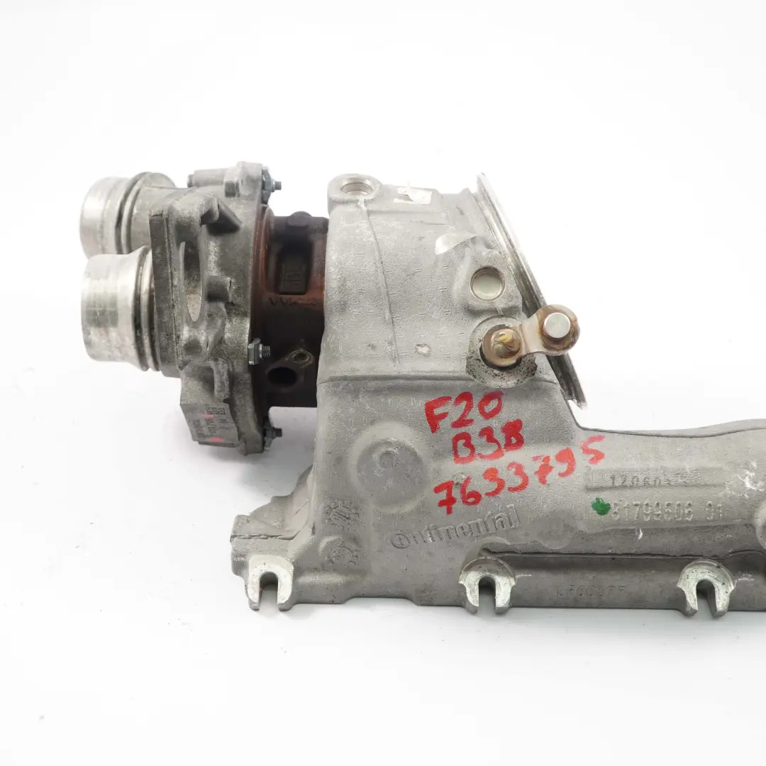 B38 Turbocompressore Turbo Senza Attuatore per BMW 1 3 F20 F30 116i 118i 318i con numero di parte 7633795 BMW 1 3 F20 F30 116i 118i 318i B38 Turbocompressore Turbo Senza Attuatore - SKU 7633795 - Numero di parte 7633795