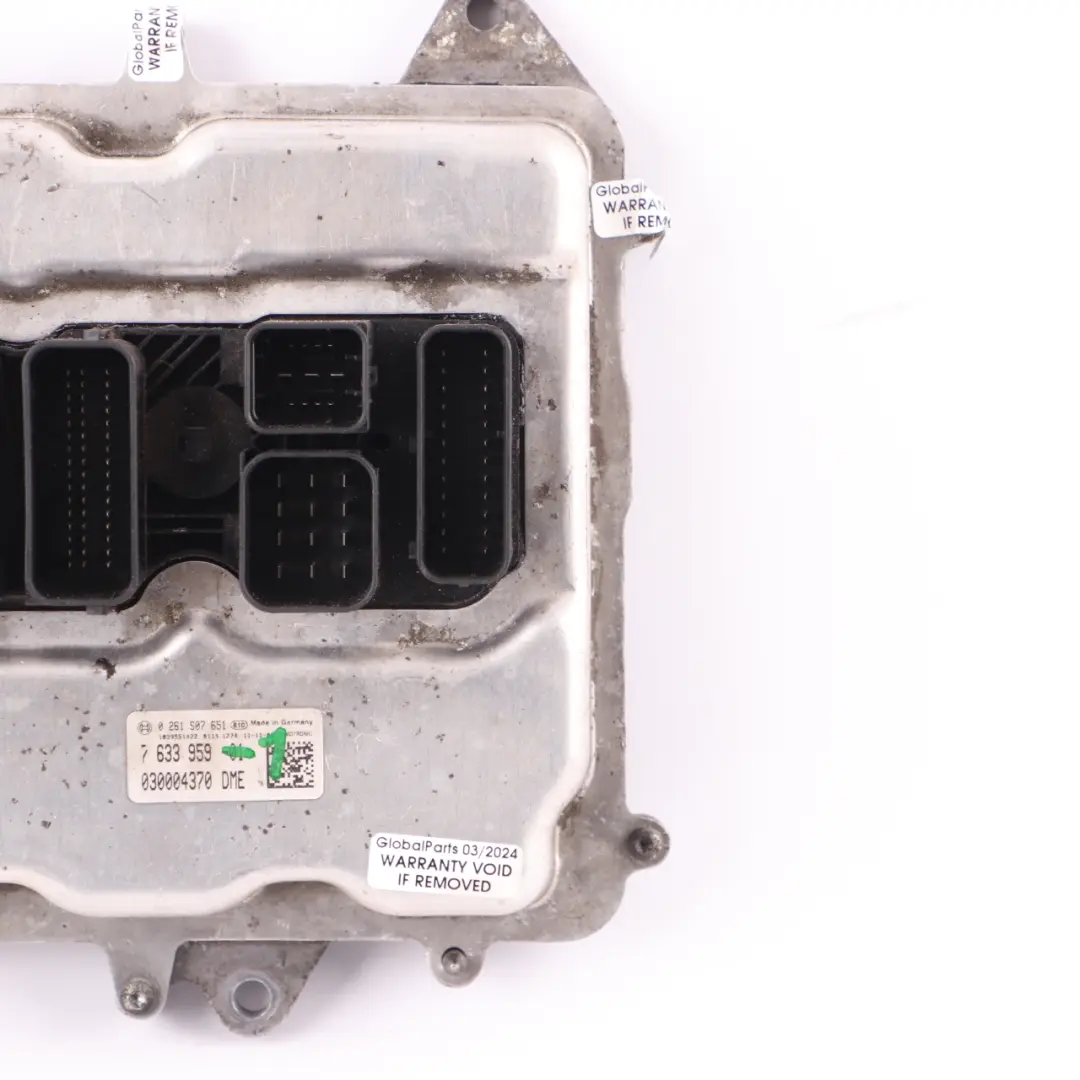 BMW F10 M5 F12 F13 M6 S63N 560HP Engine ECU Unit Module DME Twin-Clutch - SKU 7633959-1 - Part number 7633959