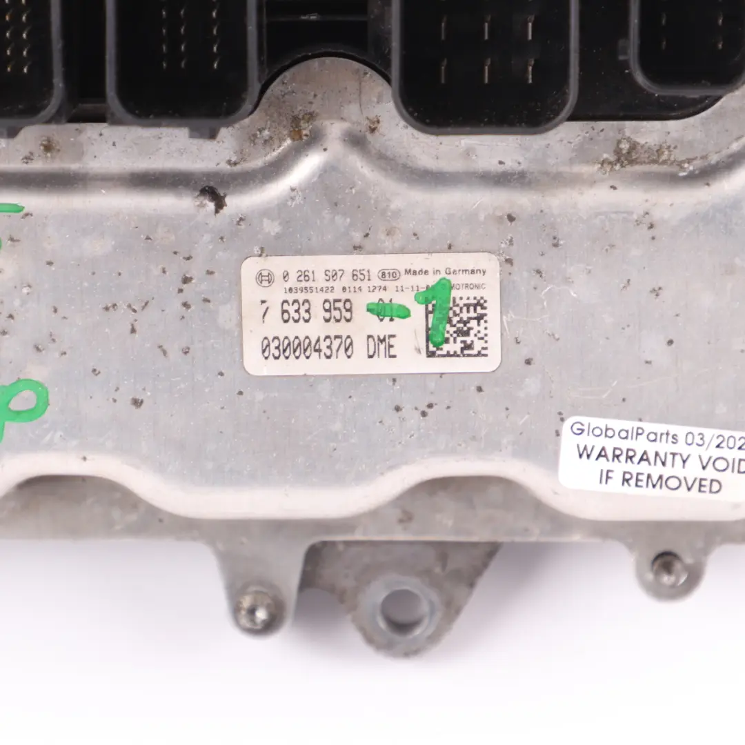 BMW F10 M5 F12 F13 M6 S63N 560HP Engine ECU Unit Module DME Twin-Clutch - SKU 7633959-1 - Part number 7633959