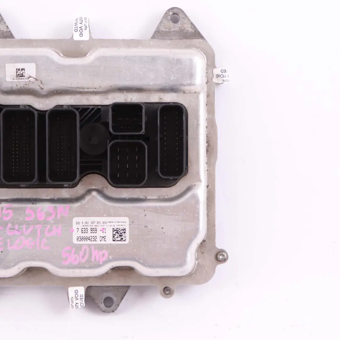S63N 560HP ECU Control Unit Module DDE Twin-Clutch BMW F10 F12 F13 M5 M6 - SKU 7633959 - Part number 7633959