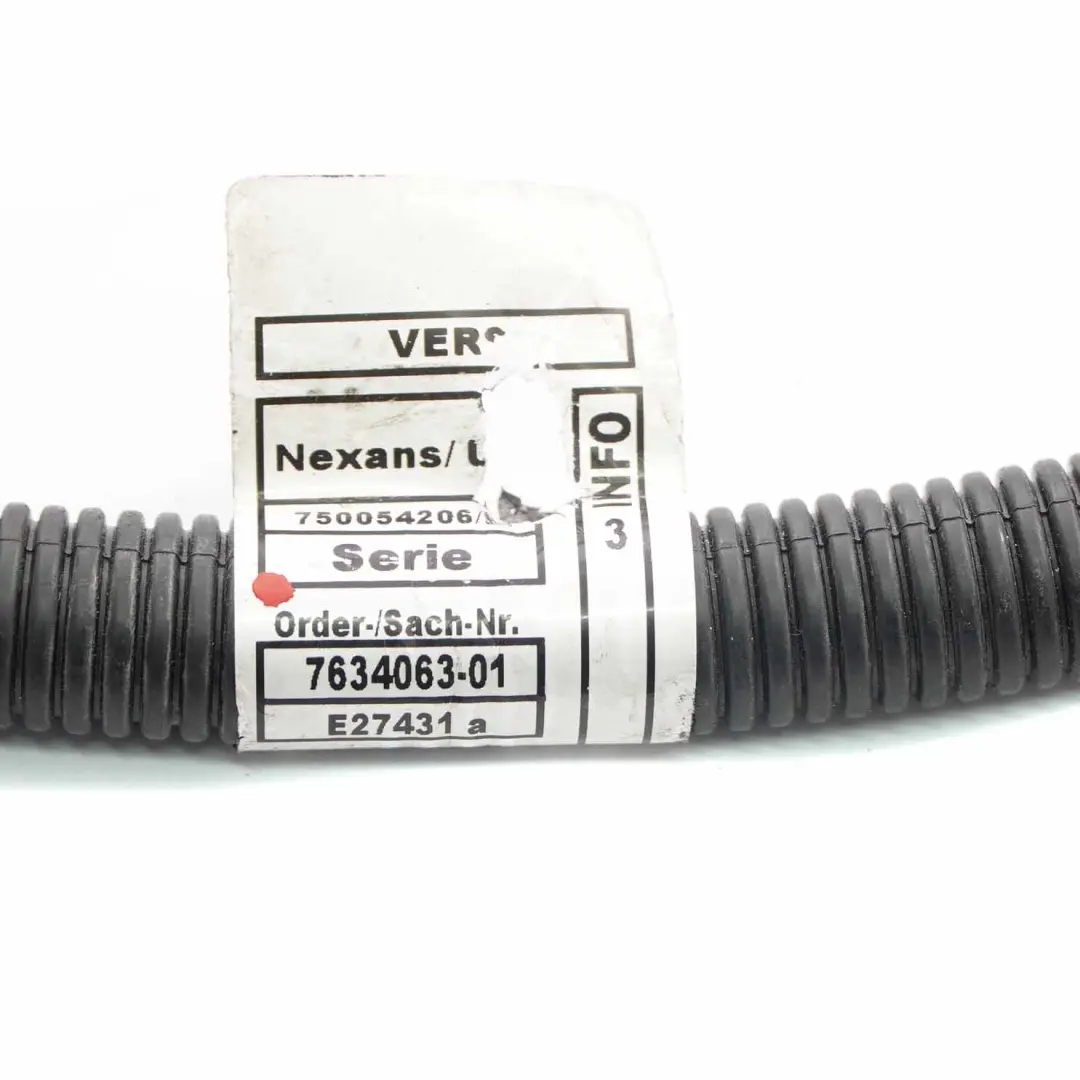 Câblage Boîte BMW F10 F11 520i 528i N20 Faisceau Câbles Automatiques pour à propos du numéro de pièce 7634063 Câblage Boîte BMW F10 F11 520i 528i N20 Faisceau Câbles Automatiques - SKU 7634063 - Numéro de pièce 7634063